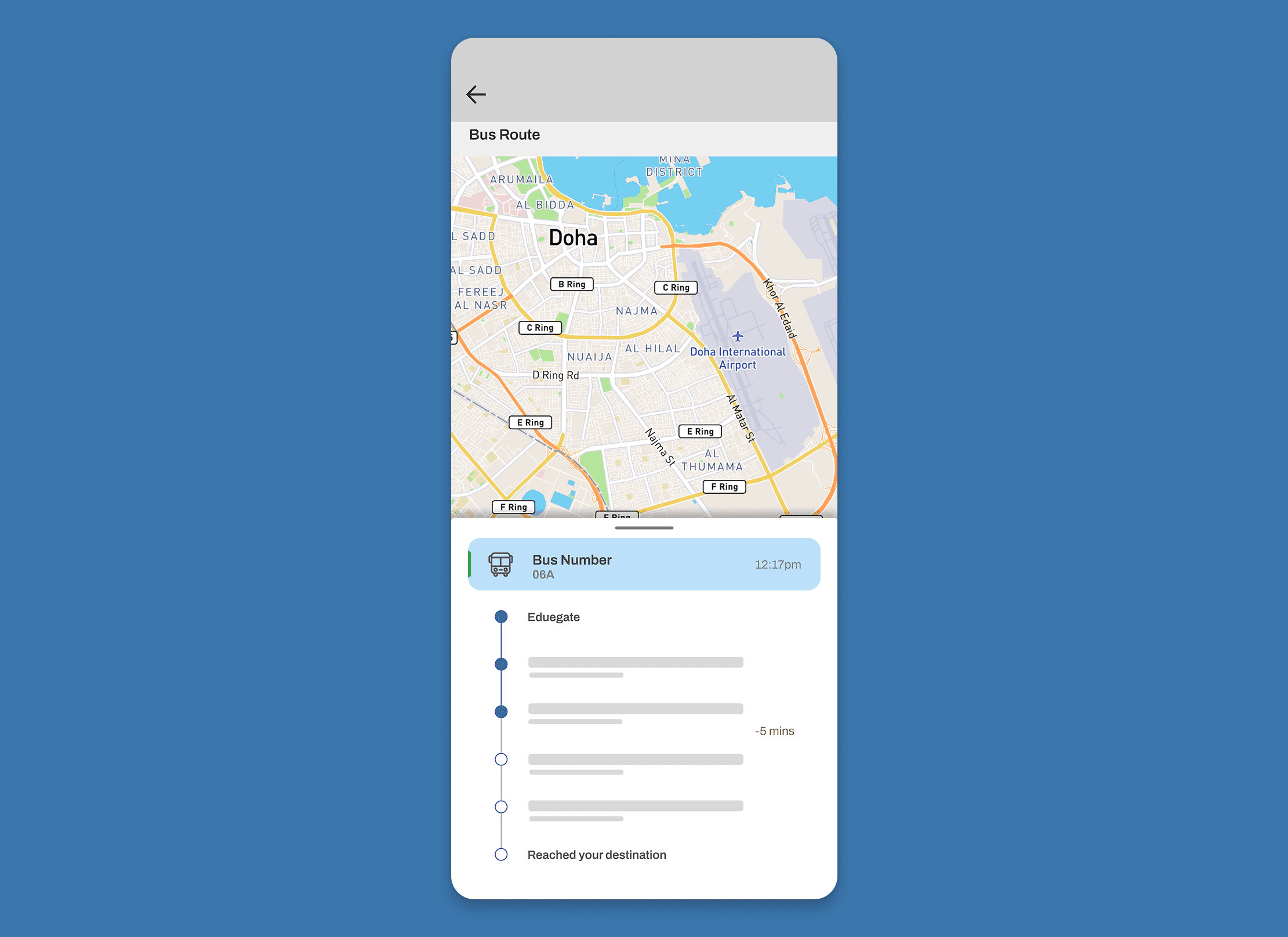 Safety and Transit Interface