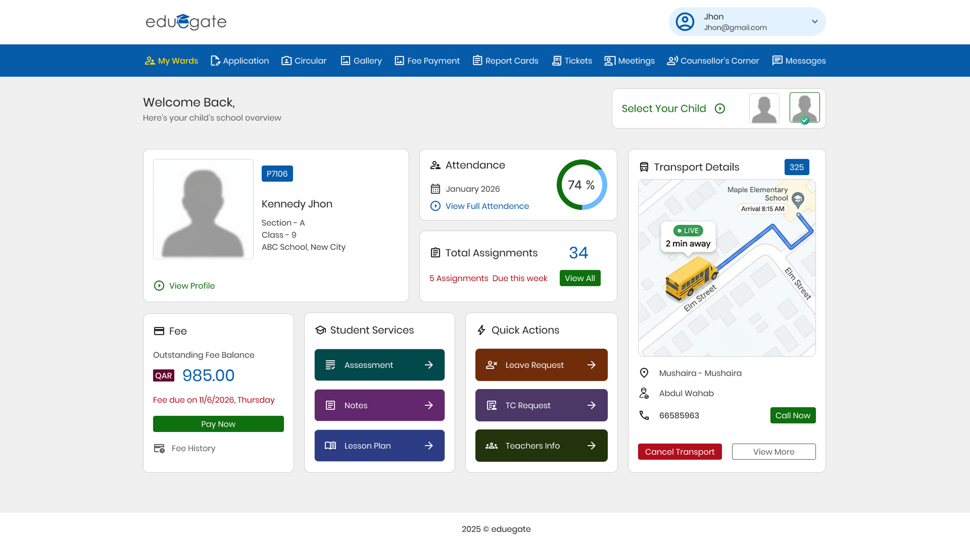 Parent Portal