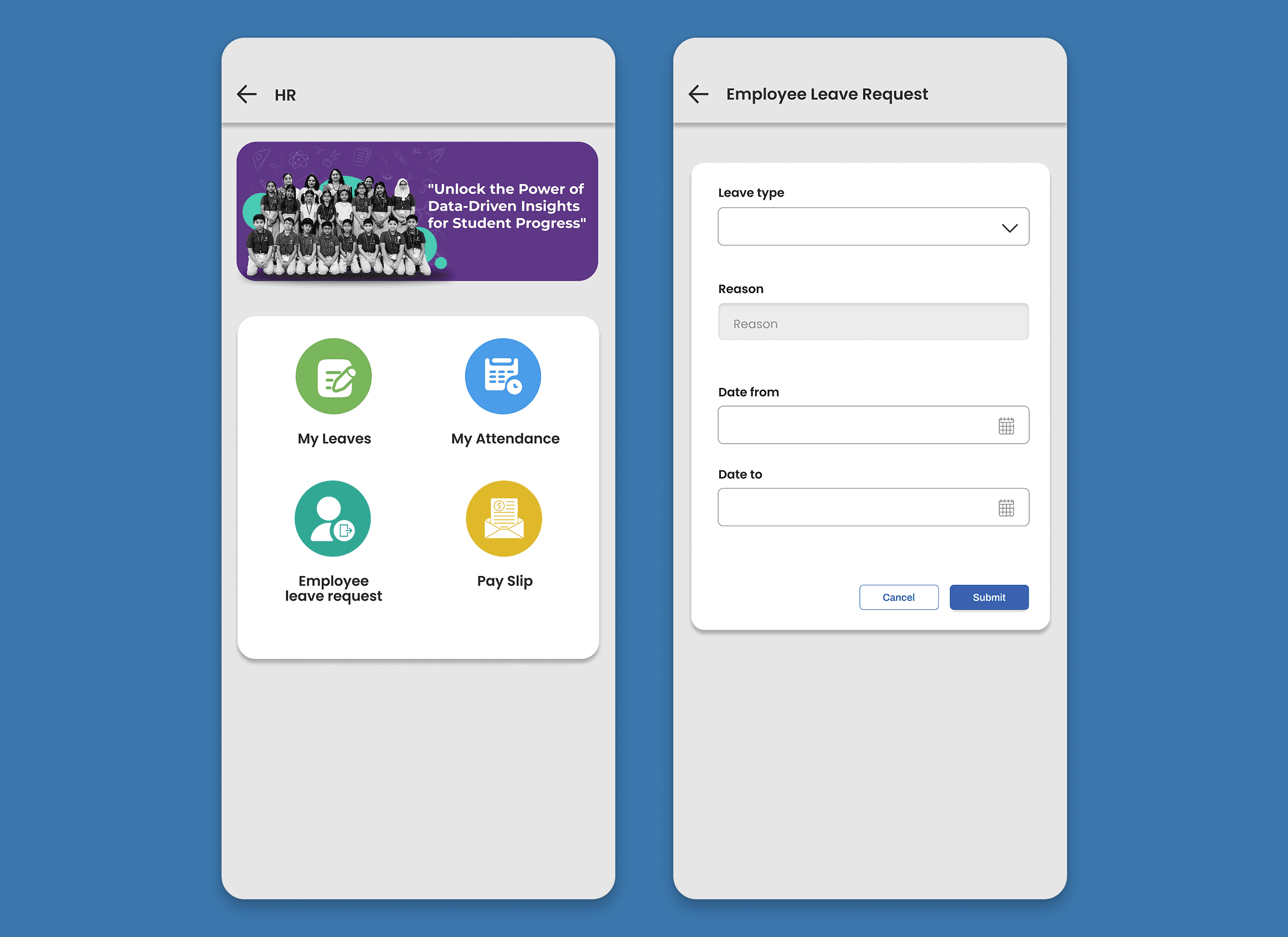 HR Management Interface